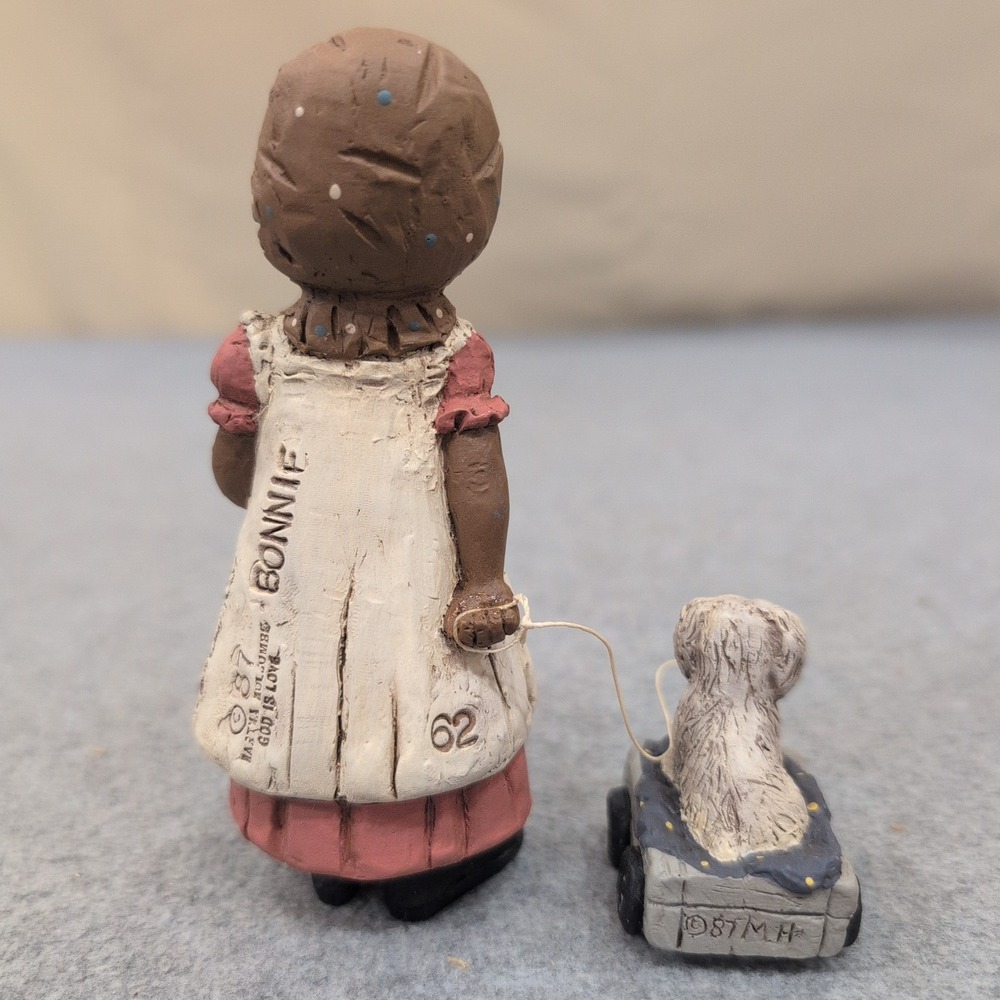 Martha Holcombe All God's Children Bonnie and Buttons Figurine 1502 Edition 62 - Picture 4 of 9